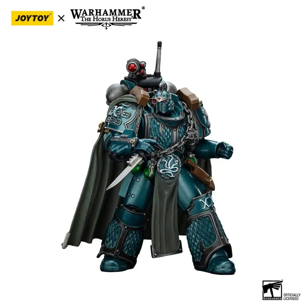 Warhammer The Horus Heresy Action Figure Alpha Legion Exodus The One who is Many With Sniper Rifle And Power Dagger 20 cm